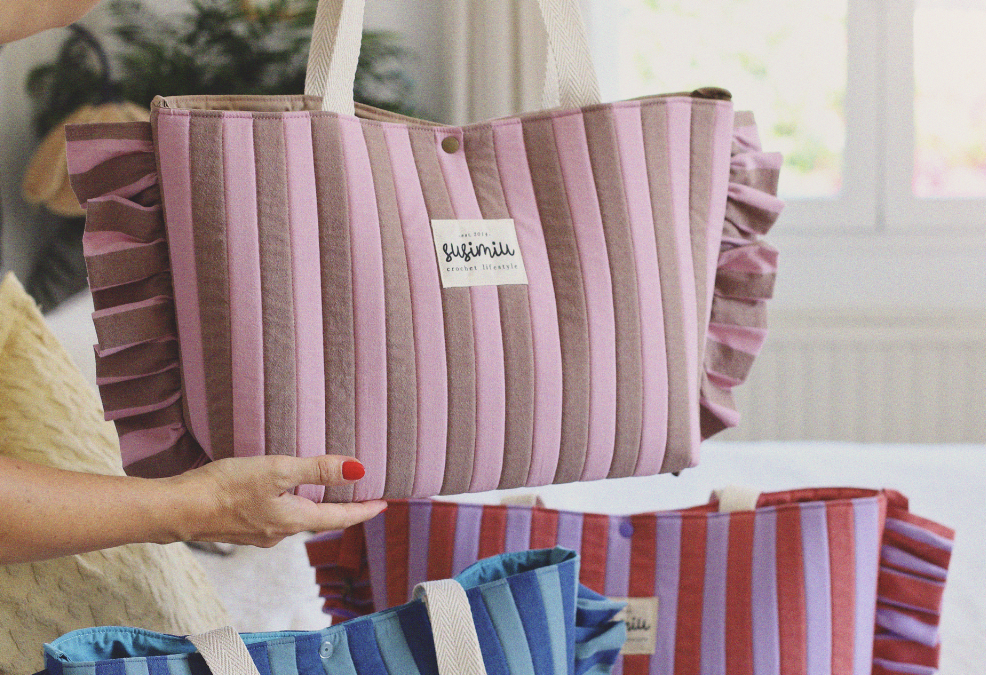 Colección Private Summer: bolsas de labores hechas a mano
