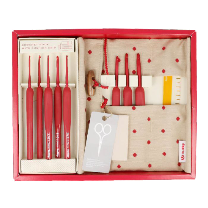 Estuche de Ganchillos Tulip Etimo Red Edition